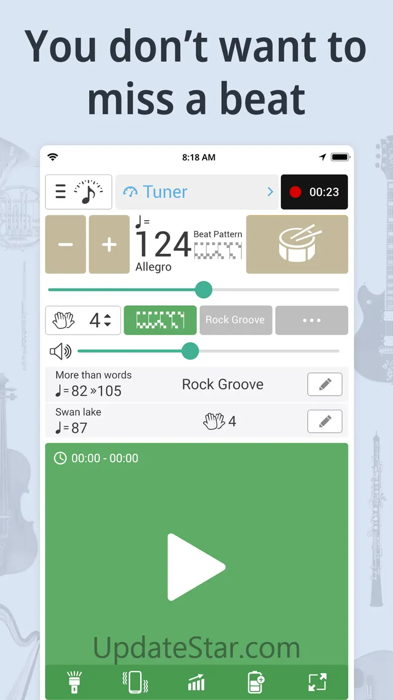 Tuner & Metronome -Soundcorset 10.3.9
