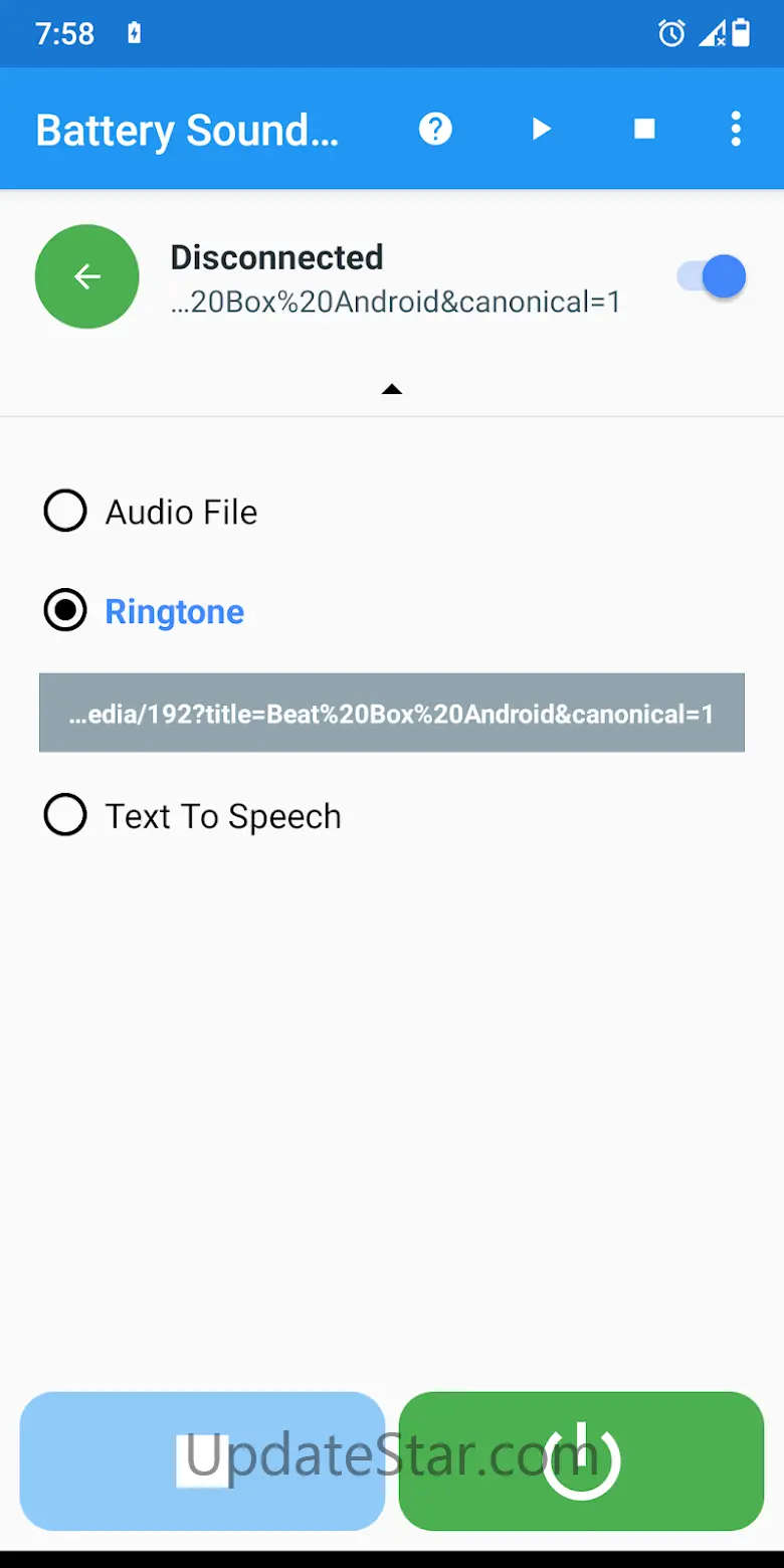 Battery Sound Alert 1.16