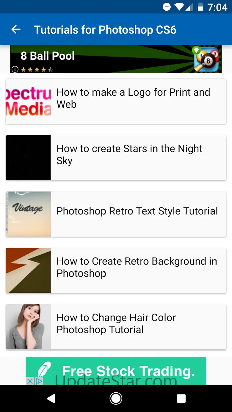 Tutorials for Photoshop CS6 1.3