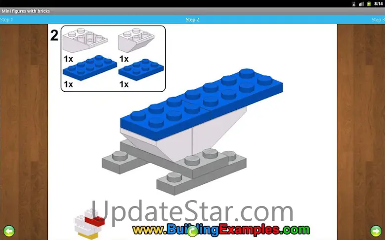 Mini figures with bricks 3.10