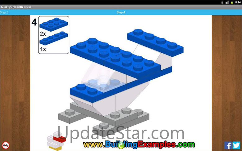 Mini figures with bricks 3.10