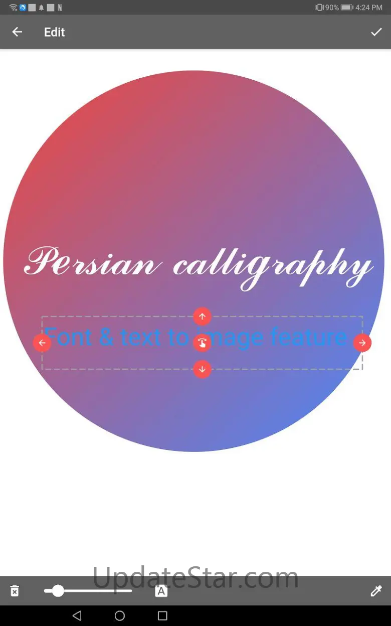 Persian calligraphy 5.8