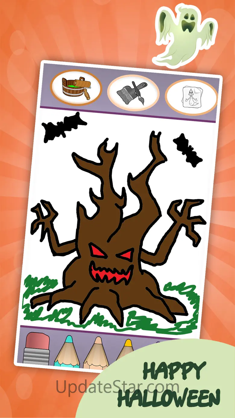 Coloring book : Draw Halloween 3.2