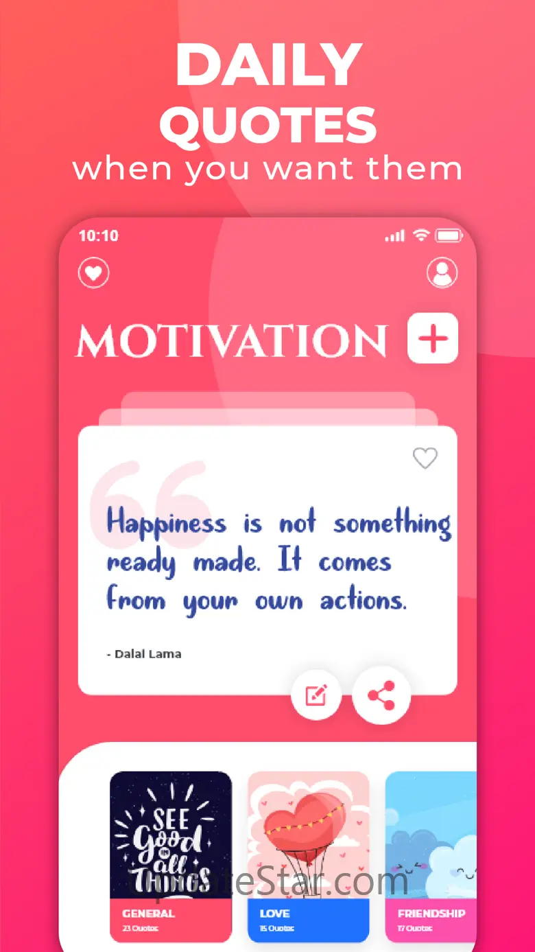 QuotesApp - Quotes Motivations 6.2