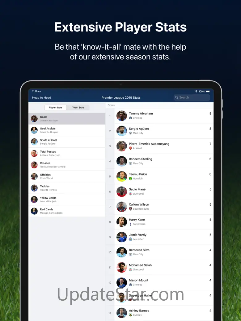 EPL Live for iPad: Soccer news 5.3.4