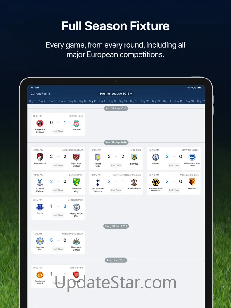 EPL Live for iPad: Soccer news 5.3.4
