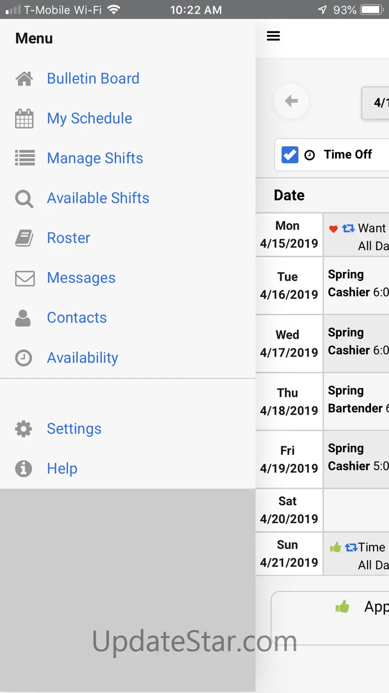 Radar Schedules 3.4
