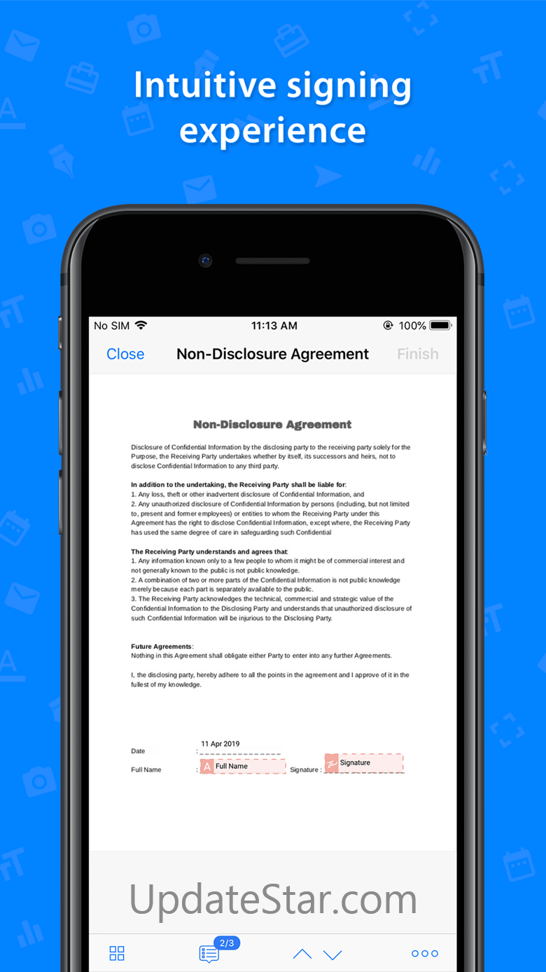 E-signature app - Zoho Sign 5.4.1