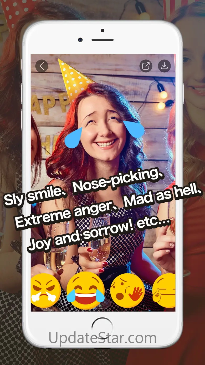 HAHAmoji - Funny Face Camera and GIF Emoji Maker 1.3