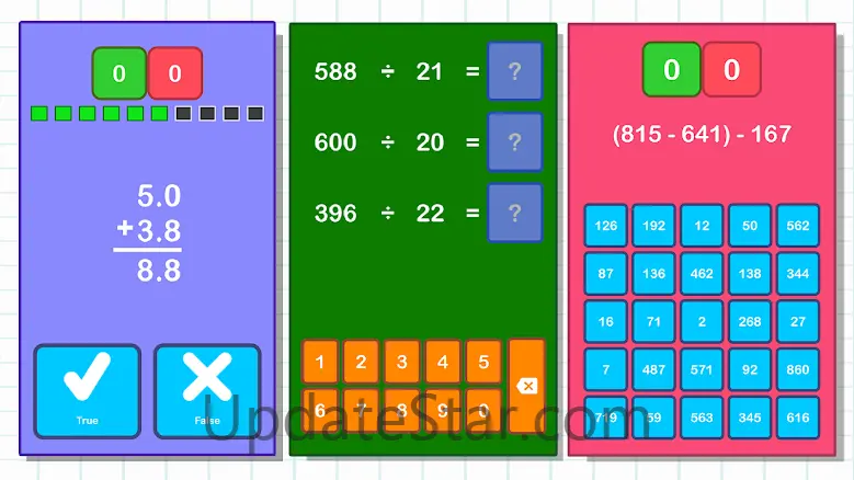 Math Games, Learn Add Multiply 17.4