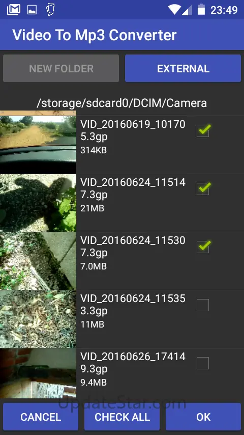 Video to mp3, mp2, aac or wav. 1.75