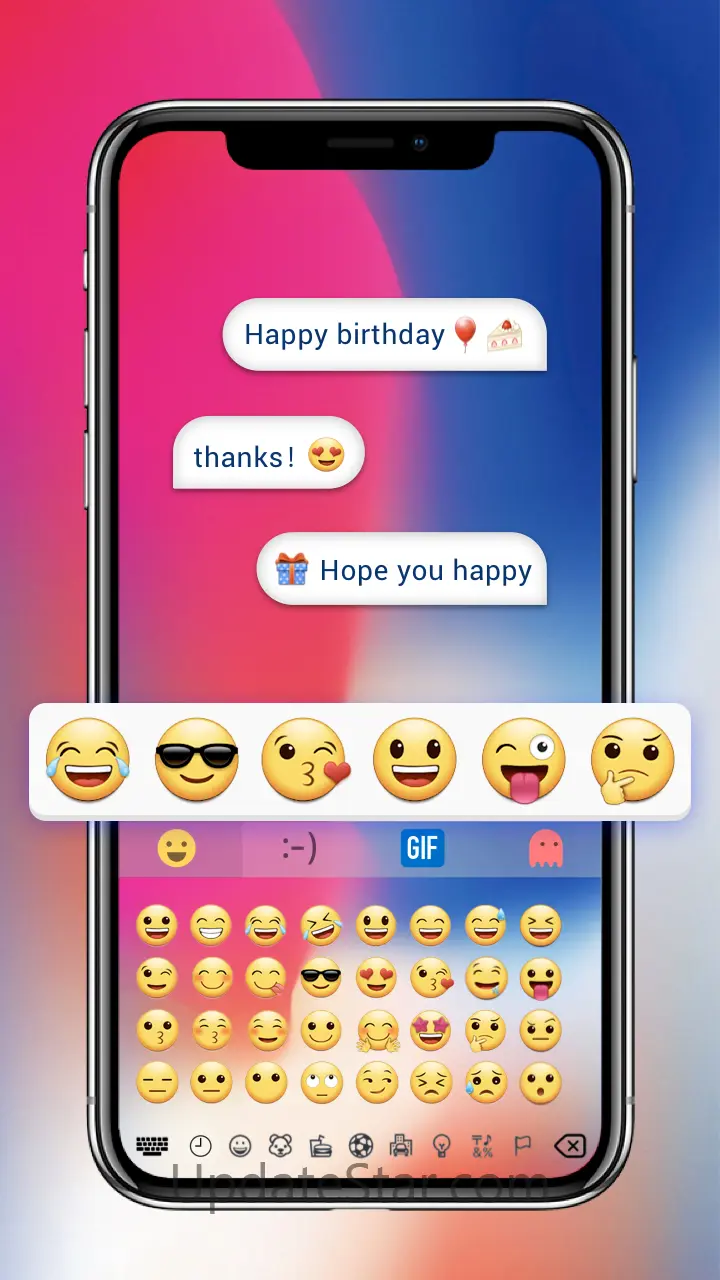 Phone X Emoji Keyboard 1.0.1