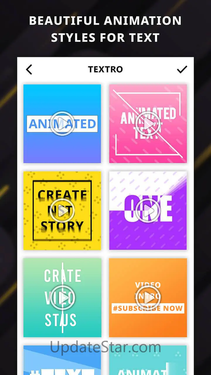 Textro: Animated Text Video 2.1