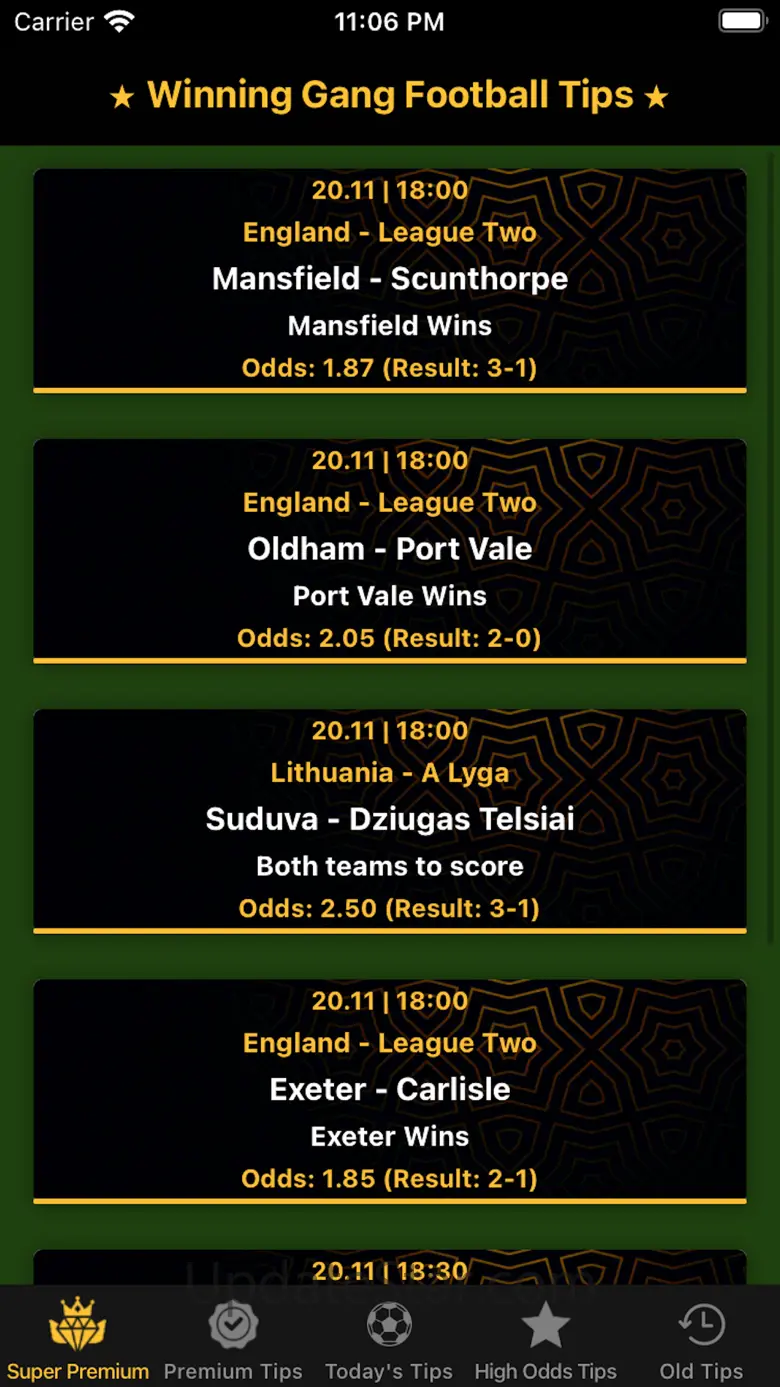 Betting Tips | Winning Gang 0.5