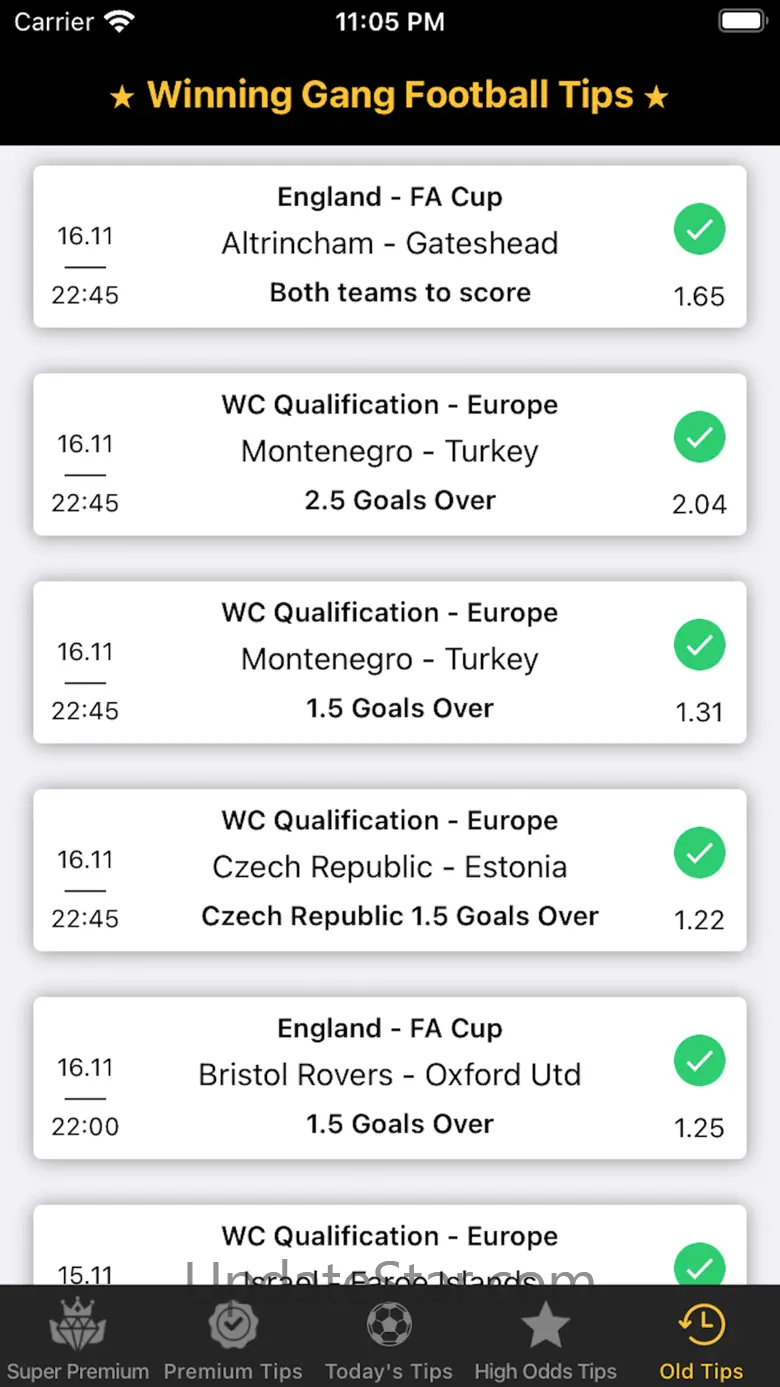 Betting Tips | Winning Gang 0.5