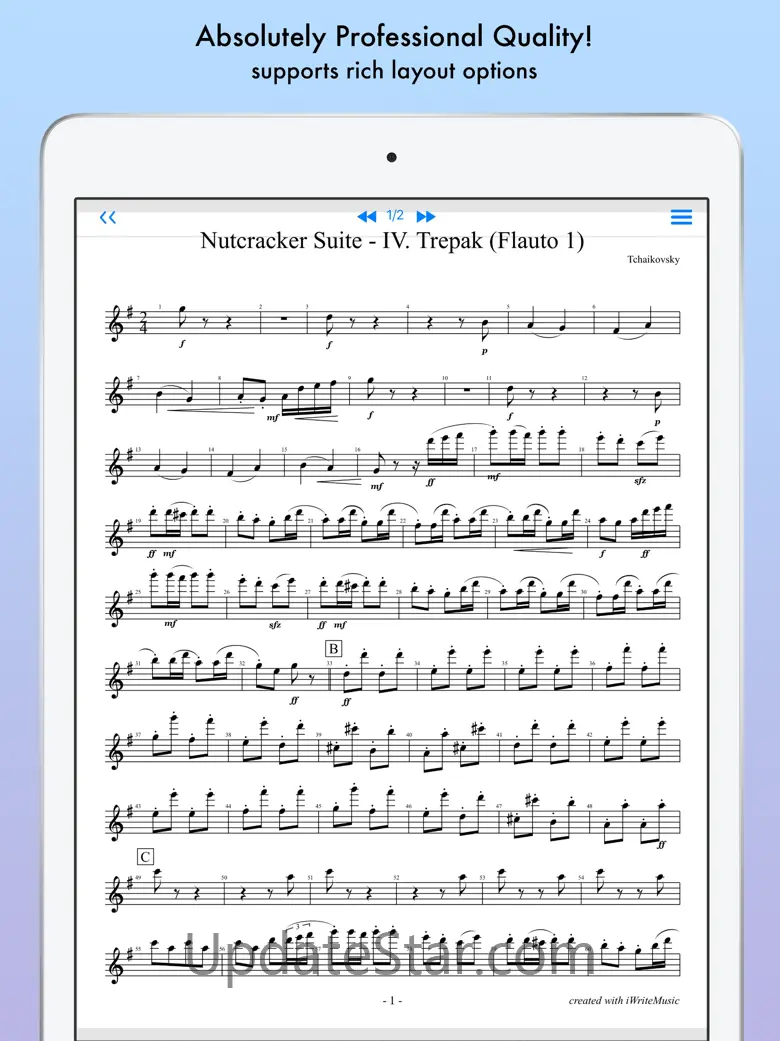 iWriteMusic Pro 3.6.3
