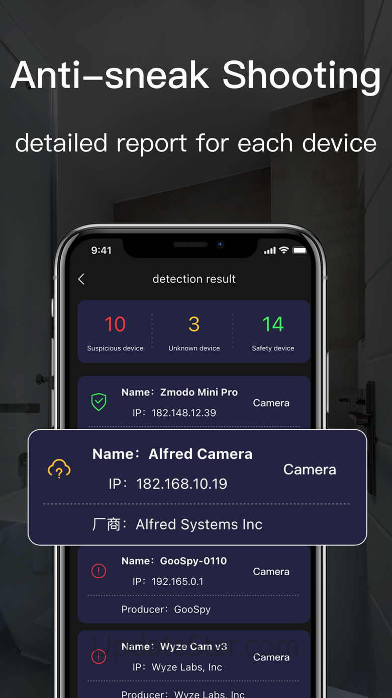 360 hidden spy camera detector 1.3