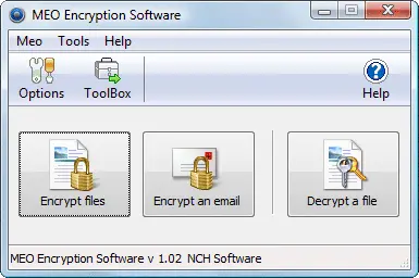 MEO File Encryption Software 2.17