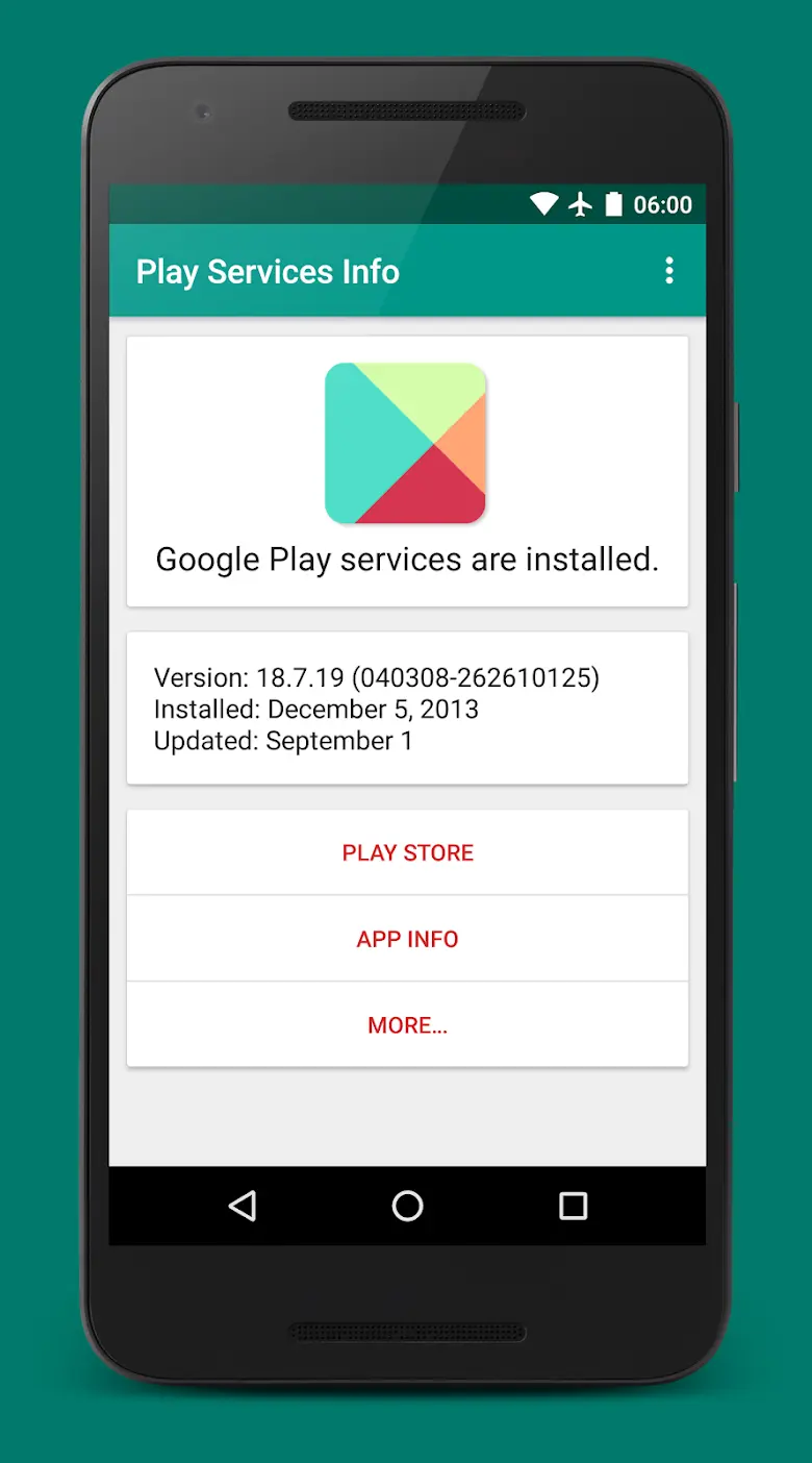 Play Services Info (Update) 0.16