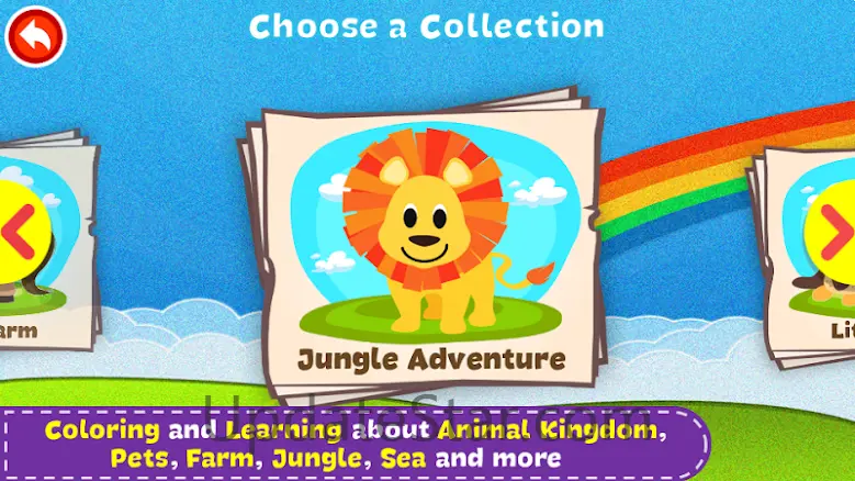 Paint and Learn Animals 1.75