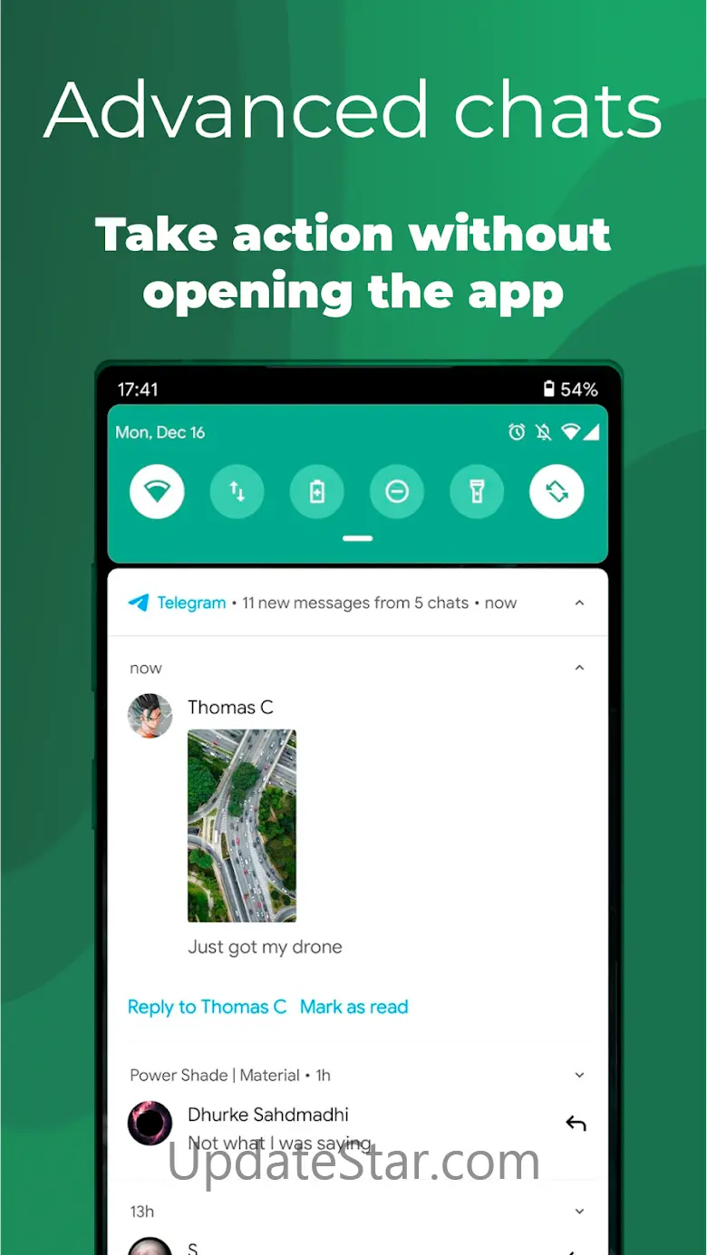 Power Shade: Notification Bar 18.5.11