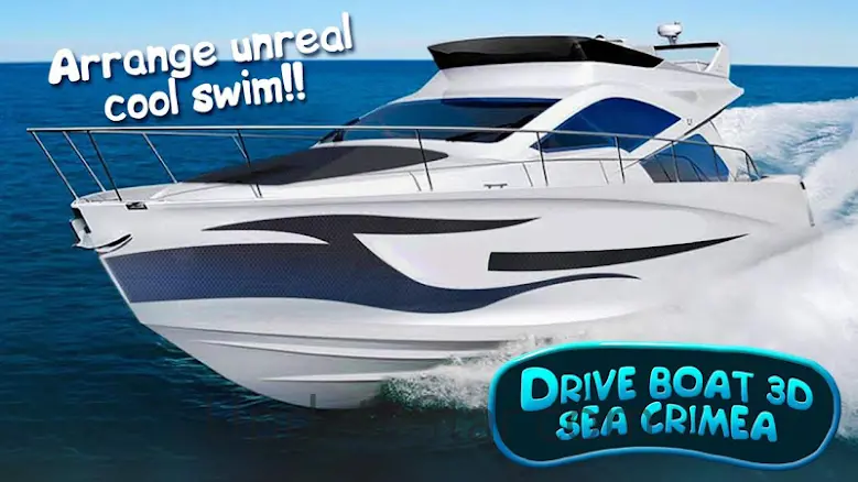 Drive Boat 3D Sea Crimea 1.0