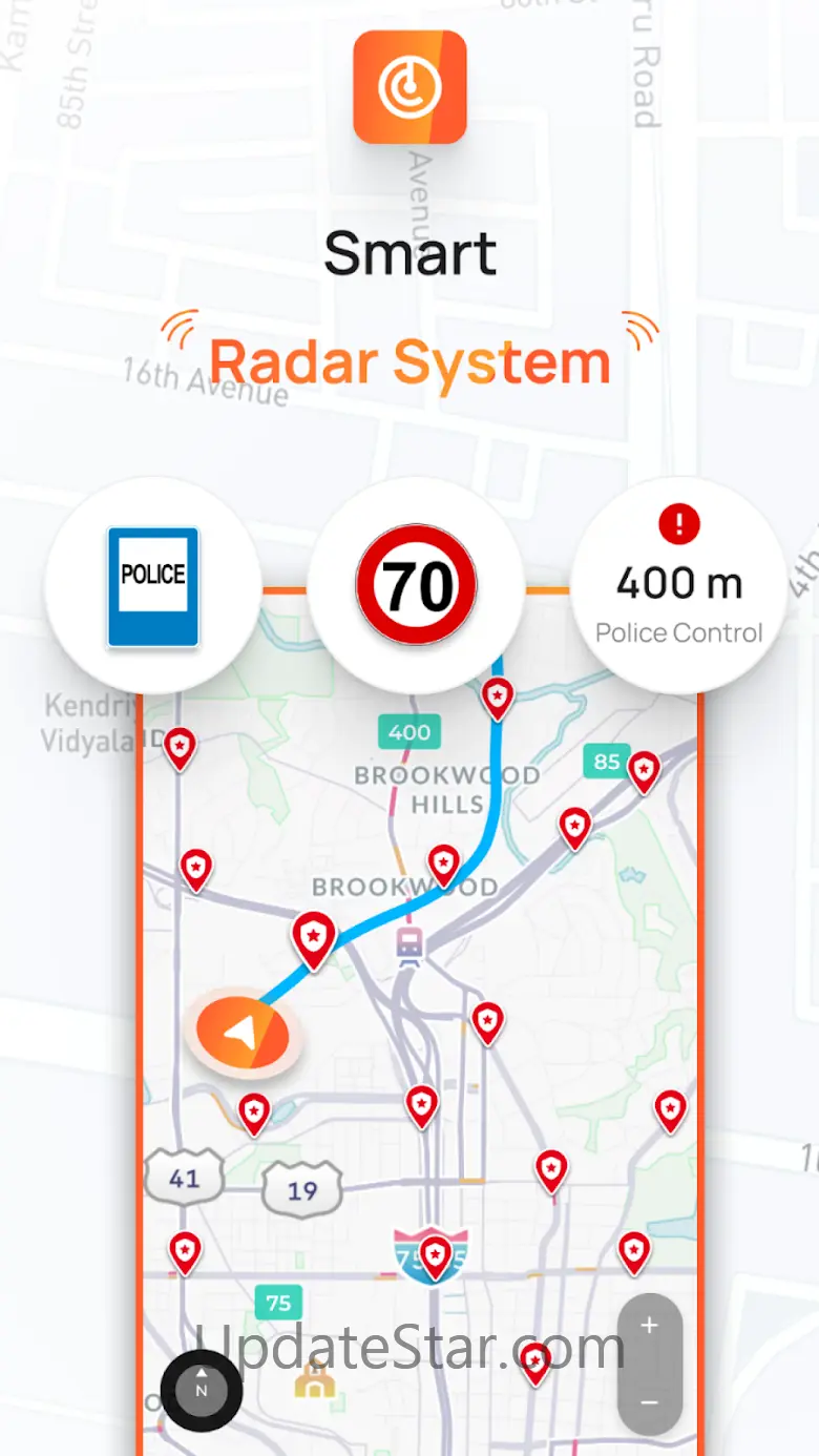Radar, HUD, Map, Speed Camera 4.2