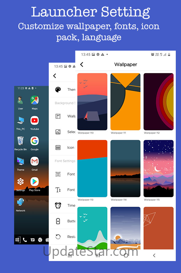 Computer Launcher 2021 - Win 1 10.0