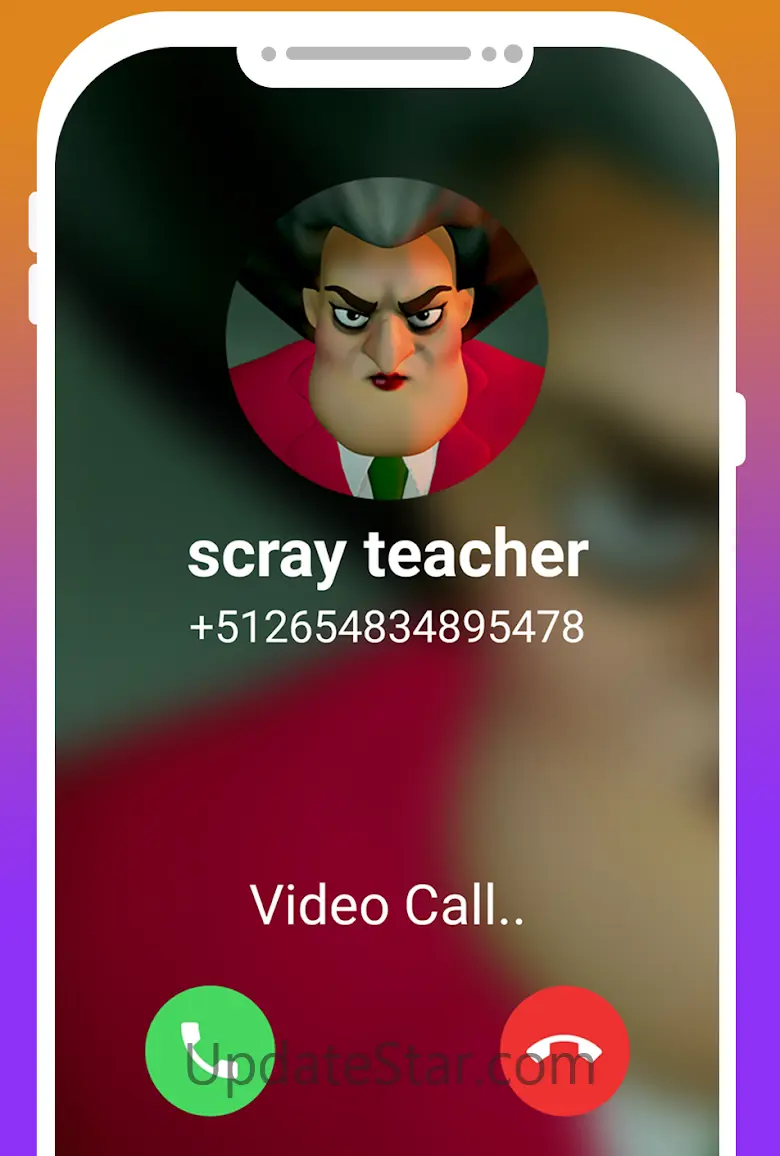 fake call Video From Scary Tea 3.0