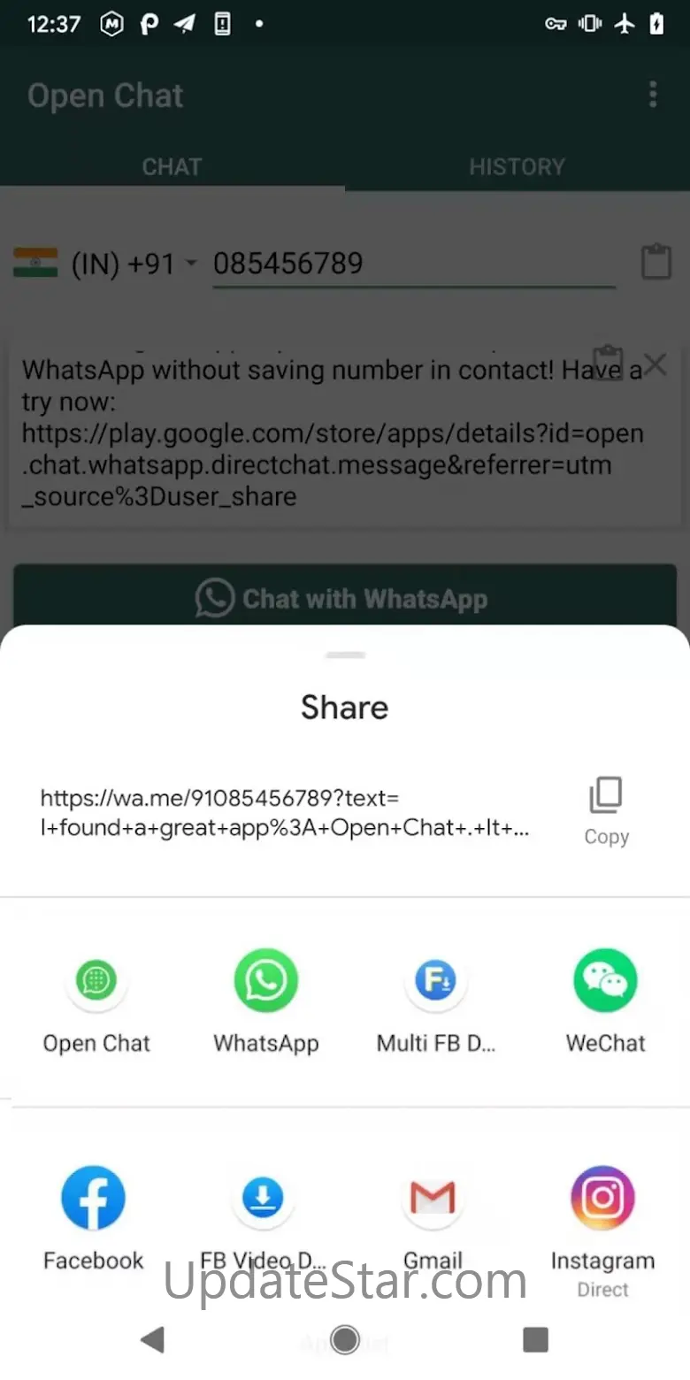 Open Chat - Direct Message & C 1.1.00.0619