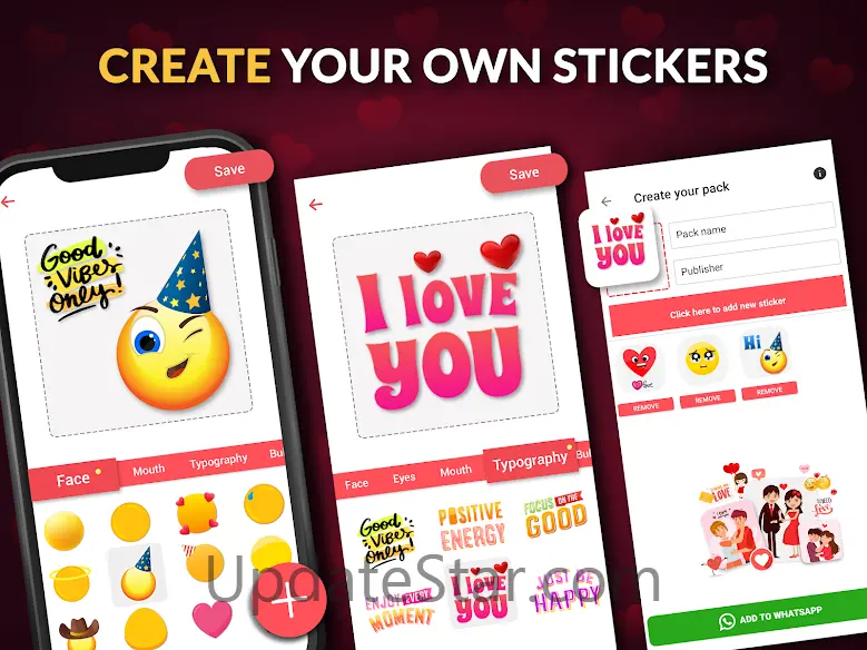 Love Stickers: Emoji Stickers 3.0.3