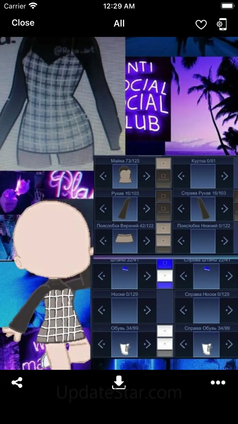 GL Outfit Ideas for GACHA 1.2
