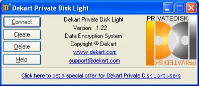 Dekart Private Disk Light 1.23