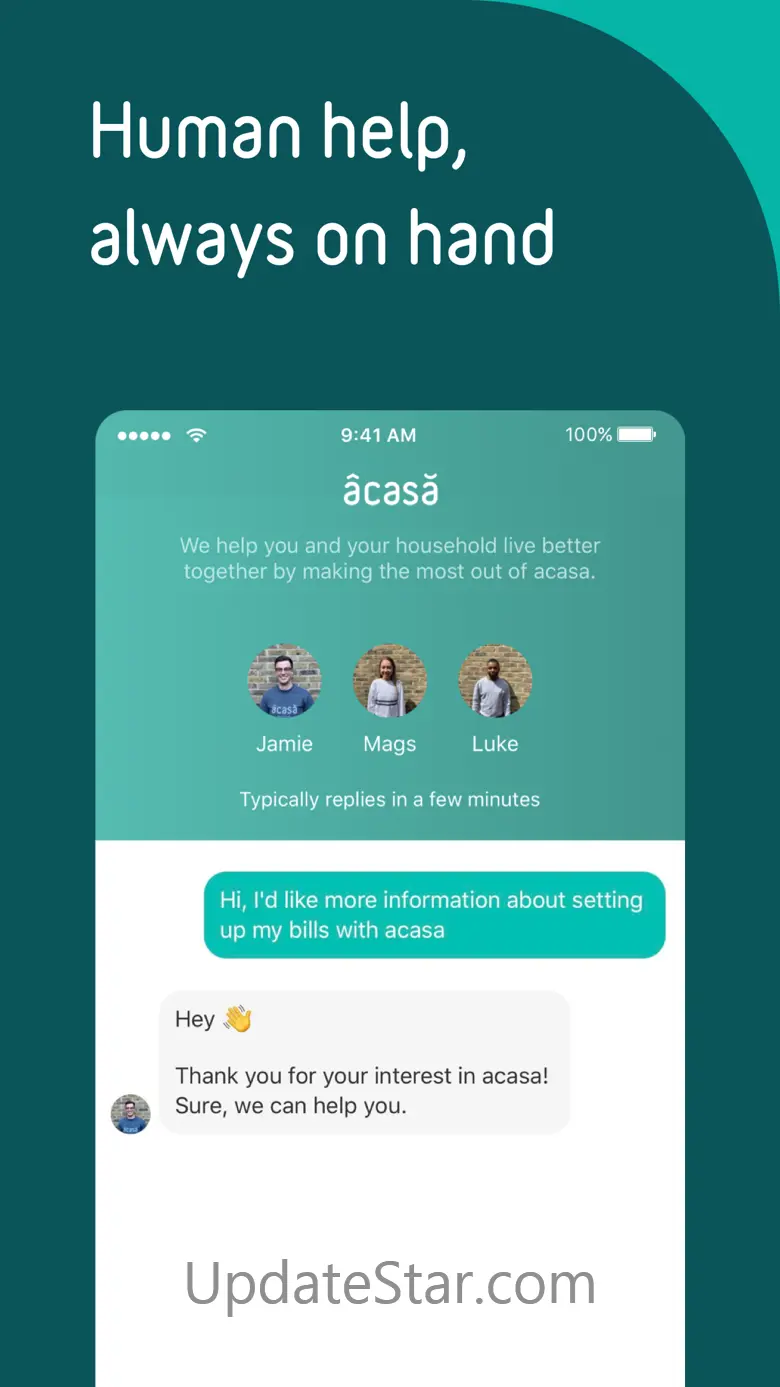acasa - set-up & split bills v4.0.3