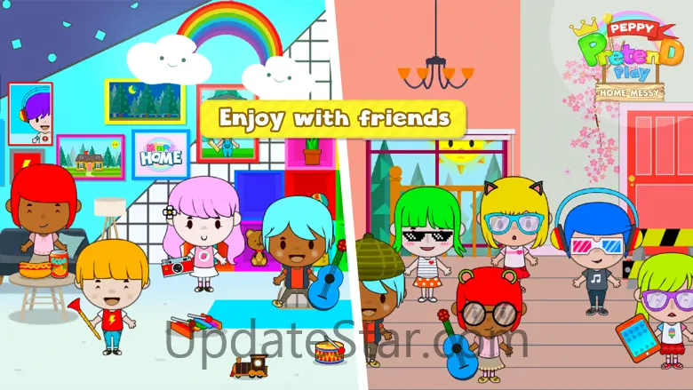 Peppy Pretend Play Home Messy 1.1.2