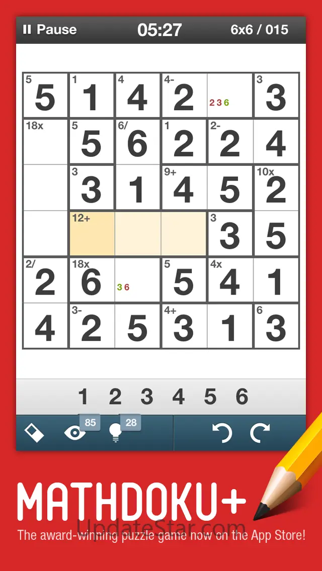 Mathdoku+ Sudoku Style Math & Logic Puzzle Game 2.0.2