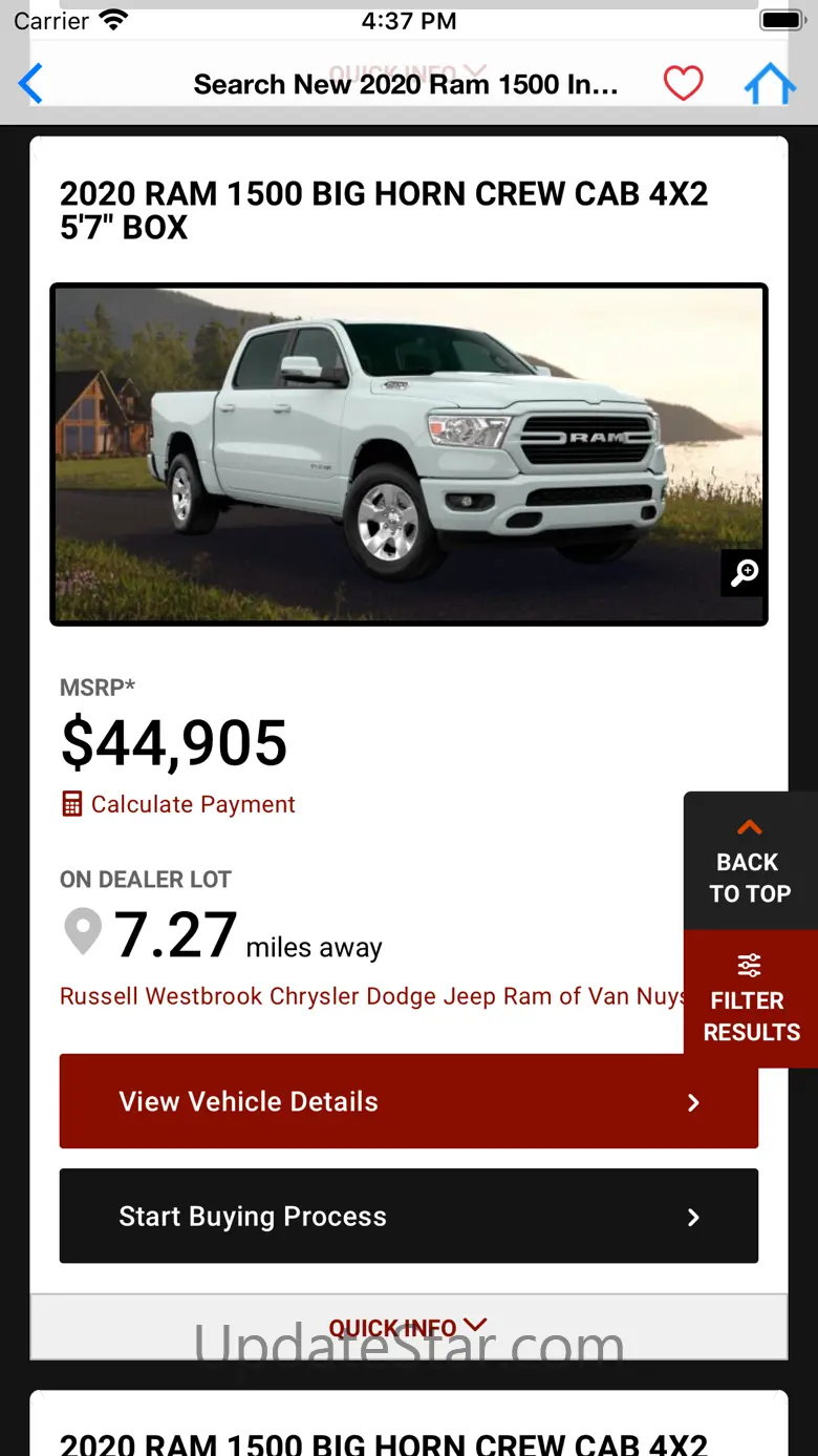 RAM 1500 6.4.5