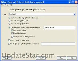 Copy Table for SQL Server 1.8