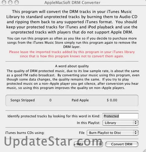AppleMacSoft DRM Converter for Mac 7.0.5