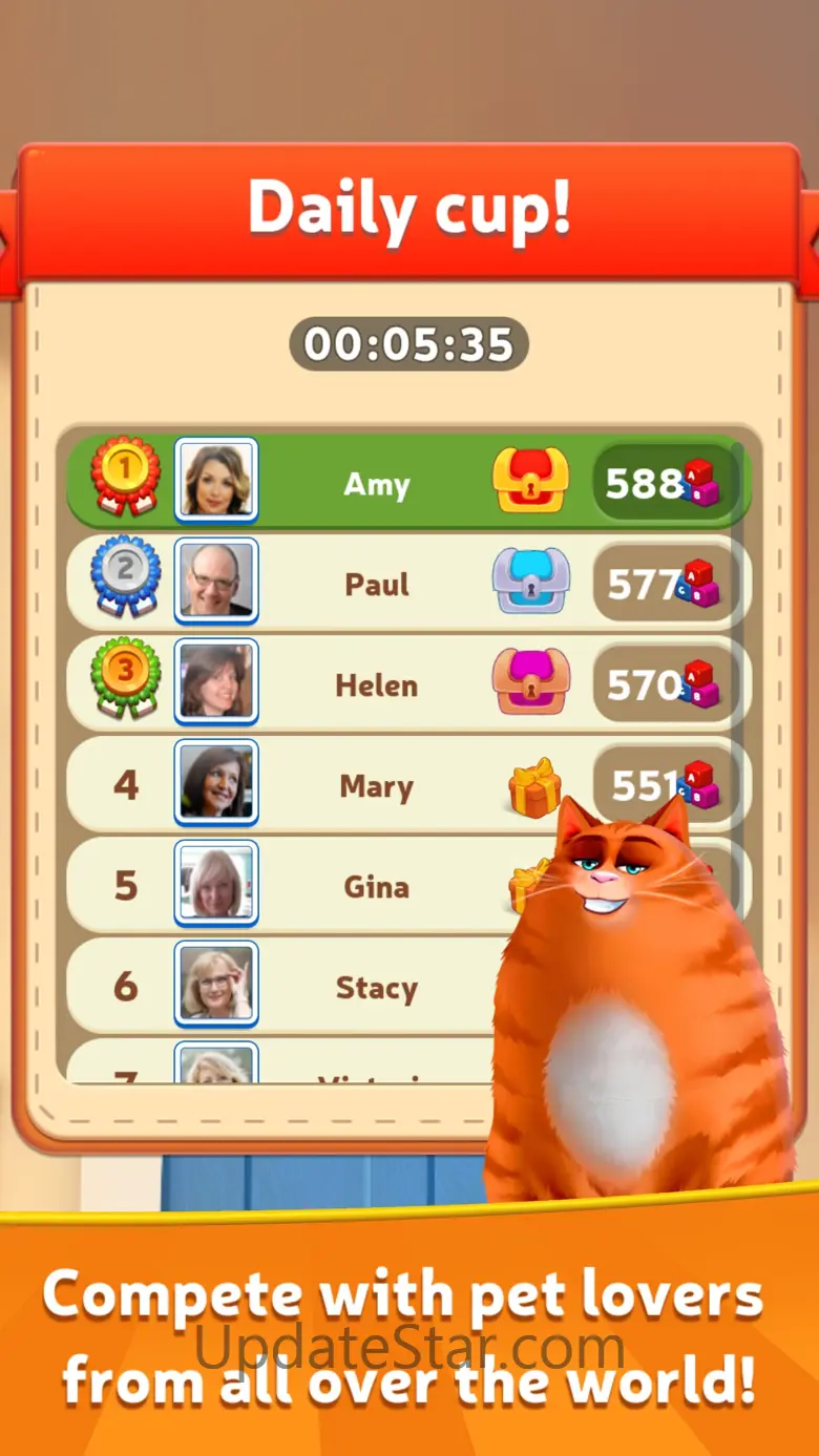 Kitty Scramble: Word Stacks 1.384.32