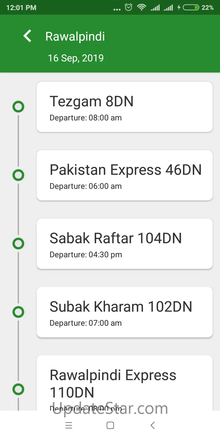 Pak Rail Live - Tracking app o 1.7.1