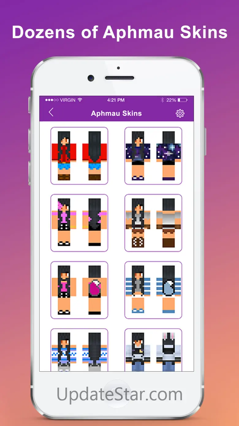 Aphmau Skins Free for Minecraft 1.0
