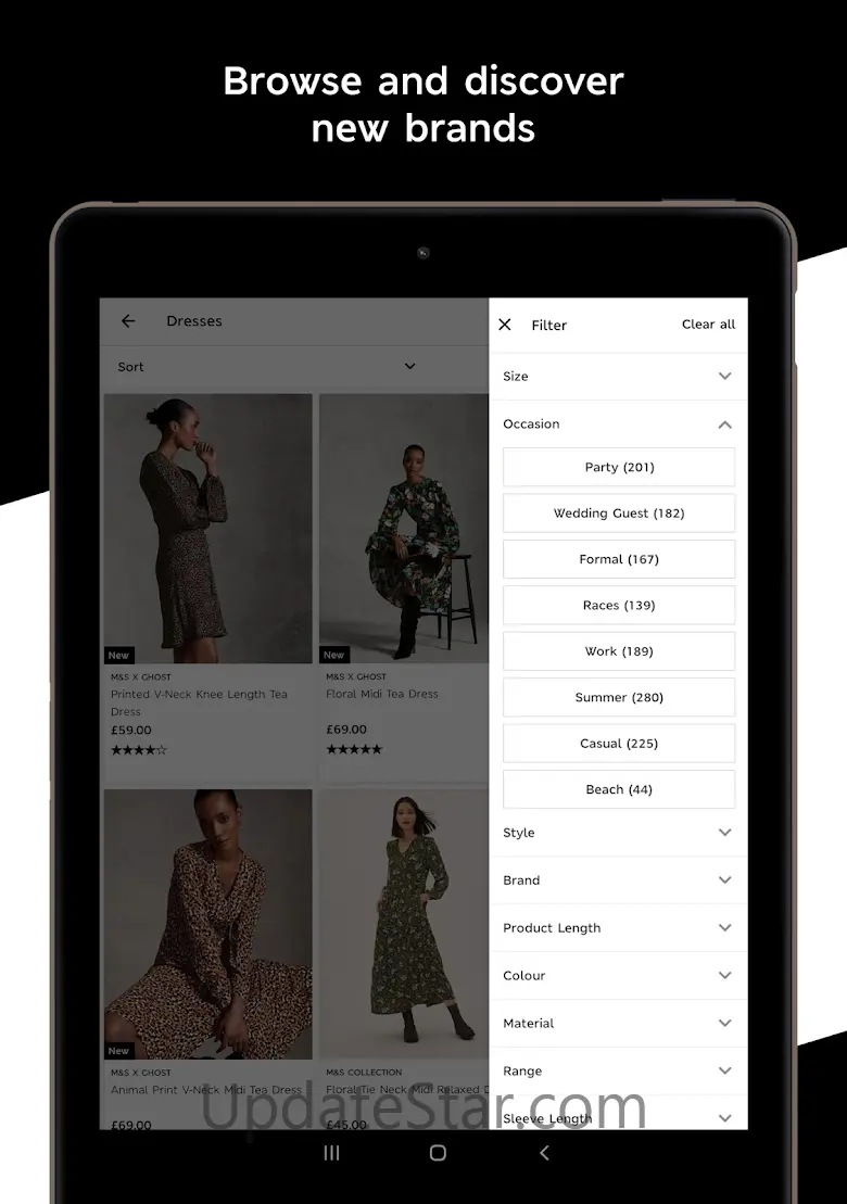 M&S - Fashion, Food & Homeware 8.22