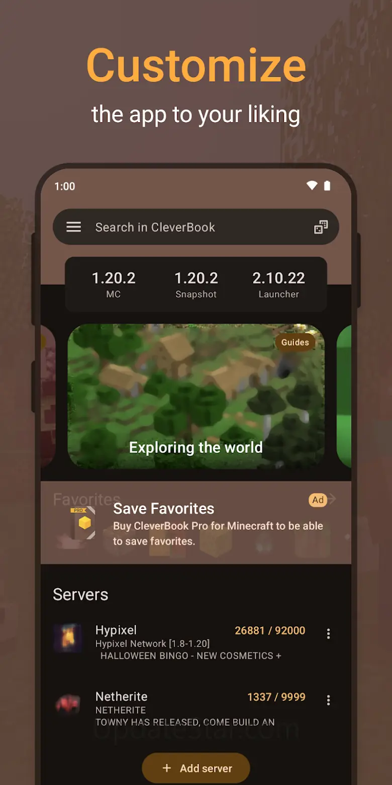 CleverBook for MC 4.4