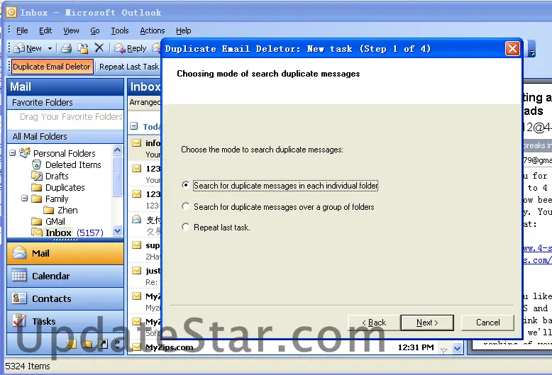 Duplicate Email Deletor 1.1.1