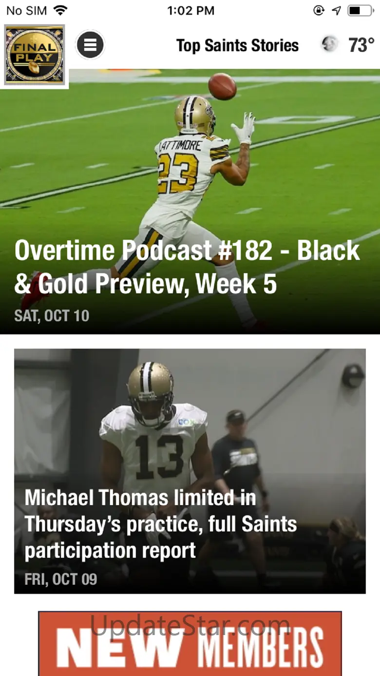 Final Play: Saints News 3.3