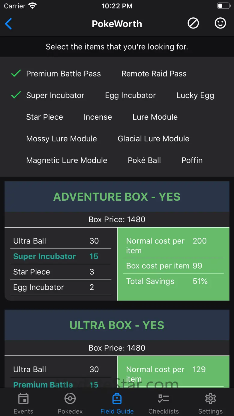 GO Field Guide 5.0.1