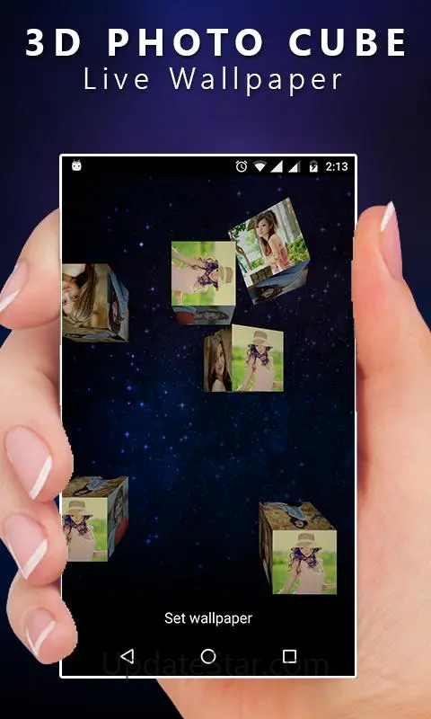 3D Cube Live Wallpaper 1.44