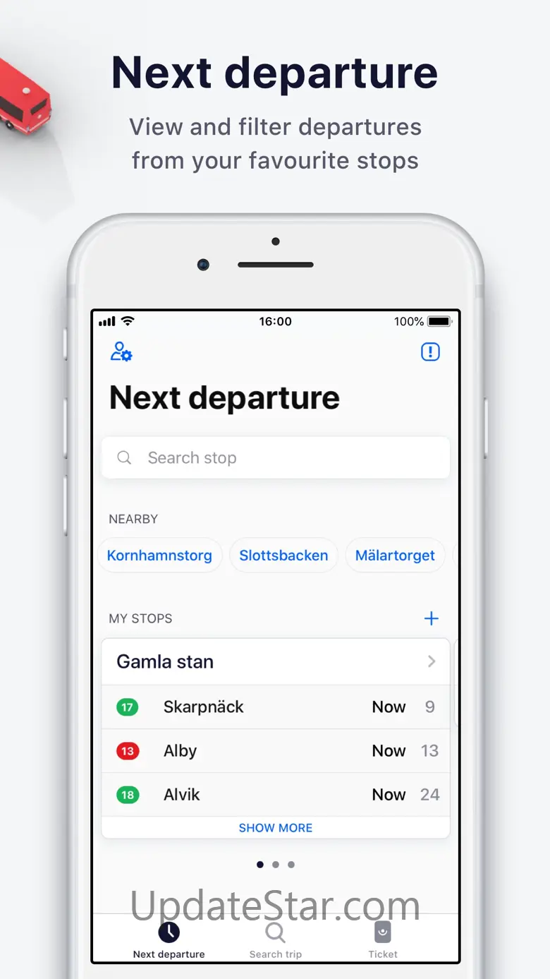 Res i STHLM:SL journey planner 4.9.12