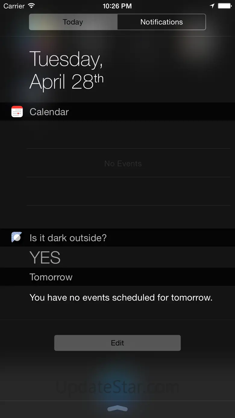 Is it dark outside? 5.0